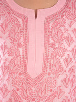 Load image into Gallery viewer, Seva Chikan Hand Embroidered Cotton Lucknowi Chikankari Kurta