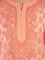 Load image into Gallery viewer, Seva Chikan Hand Embroidered Cotton Lucknowi Chikankari Kurta