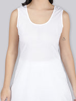 Load image into Gallery viewer, Seva Chikan Cotton Long Slips Combo of White (Pack of 2)