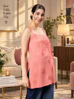 Load image into Gallery viewer, Seva Chikan Hand Embroidered Rayon Lucknowi Chikan Top