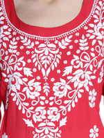 Load image into Gallery viewer, Seva Chikan Hand Embroidered Modal Cotton Lucknowi Chikankari Kurta