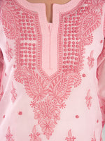 Load image into Gallery viewer, Seva Chikan Hand Embroidered Cotton Lucknowi Chikankari Kurta