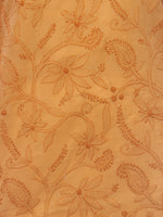 Load image into Gallery viewer, Seva Chikan Hand Embroidered Mustard Cotton Lucknowi Chikan Kurti-SCL0255