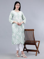 Load image into Gallery viewer, Seva Chikan Hand Embroidered Lucknowi Chikankari White Cotton Pant-SCL11033