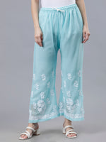 Load image into Gallery viewer, Seva Chikan Hand Embroidered Georgette Lucknowi Chikankari Kurta Set