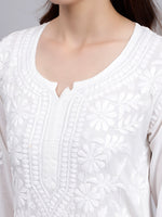 Load image into Gallery viewer, Seva Chikan Hand Embroidered Modal Lucknowi Chikankari Kurta Set