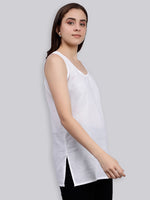 Load image into Gallery viewer, Seva Chikan Cotton Short Slips Combo of Black (Pack of 2)
