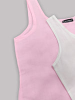 Load image into Gallery viewer, Seva Chikan Long Slips Combo of White (Pack of 2)