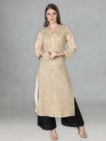 Load image into Gallery viewer, Seva Chikan Hand Embroidered Cotton Lucknowi Chikan Kurta