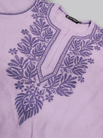 Load image into Gallery viewer, Seva Chikan Hand Embroidered Cotton Lucknowi Chikankari Kurta