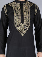 Load image into Gallery viewer, Seva Chikan Hand Embroidered Cotton Lucknowi Chikan Mens Kurta