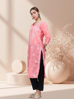 Load image into Gallery viewer, Seva Chikan Hand Embroidered Cotton Lucknowi Chikankari Kurta
