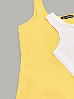 Load image into Gallery viewer, Seva Chikan Short Slips Combo of White (Pack of 2)