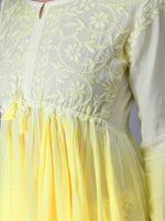 Load image into Gallery viewer, Seva Chikan Hand Embroidered Rayon Lucknowi Chikan Top