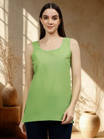 Load image into Gallery viewer, Seva Chikan Hand Embroidered Georgette Lucknowi Chikankari Top With Slip