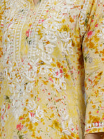 Load image into Gallery viewer, Seva Chikan Hand Embroidered Mal Mal Lucknowi Chikankari Kurta Set