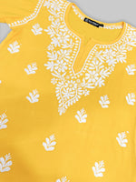 Load image into Gallery viewer, Seva Chikan Hand Embroidered Rayon Lucknowi Chikankari Top