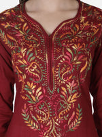 Load image into Gallery viewer, Seva Chikan Hand Embroidered Cotton Lucknowi Chikankari Kurta