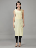 Load image into Gallery viewer, Seva Chikan Hand Embroidered Georgette Lucknowi Chikan Kurti With Slip