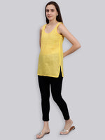 Load image into Gallery viewer, Seva Chikan Cotton Short Slips Combo of Black (Pack of 2)