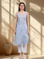 Load image into Gallery viewer, Seva Chikan Hand Embroidered Georgette Lucknowi Chikankari Kurta With Inner