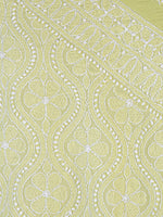 Load image into Gallery viewer, Seva Chikan Hand Embroidered Light Green Cotton Lucknowi Chikan Kurti SCL1222