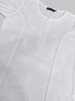 Load image into Gallery viewer, Seva Chikan Hand Embroidered Cotton Lucknowi Chikankari Kurta