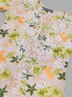 Load image into Gallery viewer, Seva Chikan Hand Embroidered Mal Mal Lucknowi Chikankari Kurta