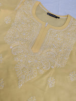 Load image into Gallery viewer, Seva Chikan Hand Embroidered Cotton Lucknowi Chikankari Kurta