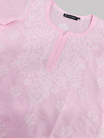 Load image into Gallery viewer, Seva Chikan Hand Embroidered Cotton Lucknowi Chikankari Kurta