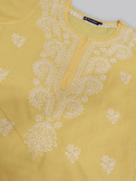Load image into Gallery viewer, Seva Chikan Hand Embroidered Cotton Lucknowi Chikankari Kurta