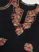 Load image into Gallery viewer, Seva Chikan Hand Embroidered Cotton Lucknowi Chikan Short Top