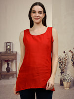 Load image into Gallery viewer, Seva Chikan Hand Embroidered Georgette Lucknowi Chikankari Top With Slip