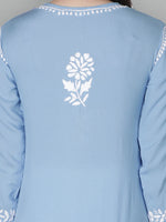 Load image into Gallery viewer, Seva Chikan Hand Embroidered Modal Cotton Lucknowi Chikankari Kurta