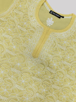 Load image into Gallery viewer, Seva Chikan Hand Embroidered Terivoil Cotton Lucknowi Chikan Top