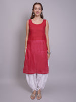 Load image into Gallery viewer, Seva Chikan Hand Embroidered Georgette Lucknowi Chikankari Kurta With Slip