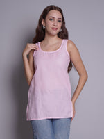 Load image into Gallery viewer, Seva Chikan Hand Embroidered Rayon Lucknowi Chikankari Top