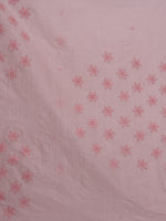 Load image into Gallery viewer, Seva Chikan Hand Embroidered Peach Kota Lucknowi Chikankari Saree- SCL6072