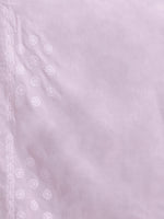 Load image into Gallery viewer, Seva Chikan Hand Embroidered Pink Terivoil Cotton Lucknowi Chikankari Saree- SCL6045