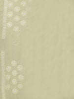 Load image into Gallery viewer, Seva Chikan Hand Embroidered Yellow Terivoil Cotton Lucknowi Chikankari Saree- SCL6057
