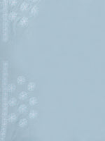 Load image into Gallery viewer, Seva Chikan Hand Embroidered Blue Terivoil Cotton Lucknowi Chikankari Saree- SCL6058