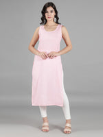 Load image into Gallery viewer, Seva Chikan Hand Embroidered Georgette Chikankari Kurta With Slip