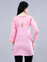 Load image into Gallery viewer, Seva Chikan Hand Embroidered Cotton Lucknowi Chikankari Top