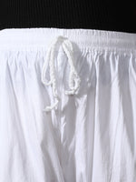 Load image into Gallery viewer, Seva Chikan Hand Embroidered White Cotton Lucknawi Chikankari Pant-SCL11001