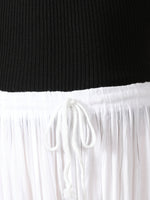 Load image into Gallery viewer, Seva Chikan Hand Embroidered White Cotton Lucknawi Chikankari Palazoo-SCL11005