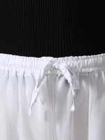 Load image into Gallery viewer, Seva Chikan Hand Embroidered White Georgette Lucknawi Chikankari Palazzo-SCL11007