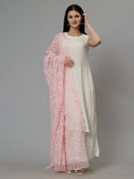 Load image into Gallery viewer, Seva Chikan Hand Embroidered Lucknowi Chikankari Georgette Tepchi Work Dupatta