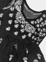 Load image into Gallery viewer, Seva Chikan Hand Embroidered Georgette Lucknowi Chikan Top