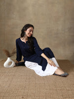 Load image into Gallery viewer, Seva Chikan Hand Embroidered Rayon Lucknowi Chikankari Kurta