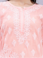 Load image into Gallery viewer, Seva Chikan Hand Embroidered Lucknowi Chikankari Terivoil Cotton Kurta